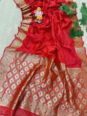 Banarasi Soft Silk Saree With Jequard Border