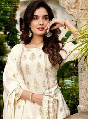 Banwery Parishi Beautiful Readymade Rayon Fancy Suits