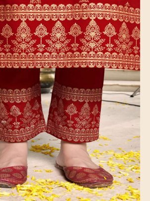 Banwery Parishi Beautiful Readymade Rayon Fancy Suits
