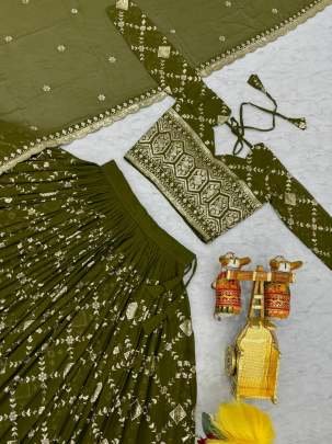 Beautiful And Classical Georgette Lehenga Choli