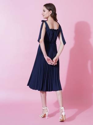 Beautiful Blue Colour Western Dress