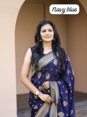 Beautiful Elegant Silk Saree for Weddings