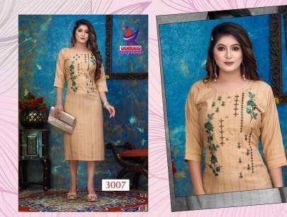 Beautiful Embroidery Work Designer Kurtis By Kalash Lifestyle