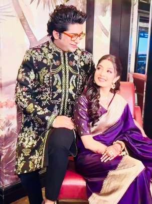 Beautiful Function Wear Pooja Purple Soft Silk Saree With Gold Jari