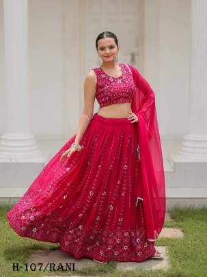 Beautiful Georgette Silk Rani Lehenga Choli