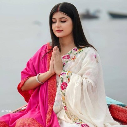 beautiful White Chinon Silk Embroidered Designer Saree Collection