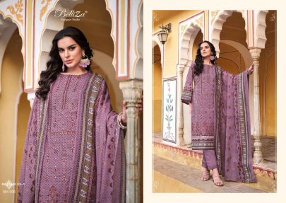 Belliza Bin Saeed Vol 3 Cotton Unstitch Dress Material
