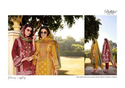 Belliza Designer Studio Brings NAIRA VOL 44 Cotton Dress Material