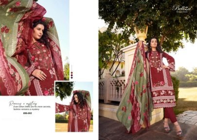 Belliza Designer Studio Brings NAIRA VOL 44 Cotton Dress Material