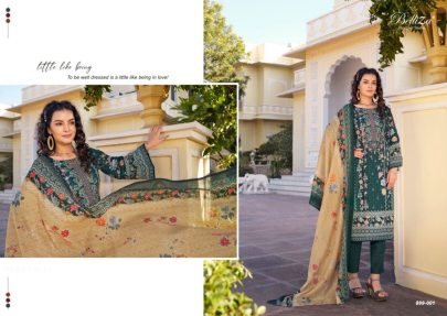 Belliza Designer Studio Brings NAIRA VOL 44 Cotton Dress Material