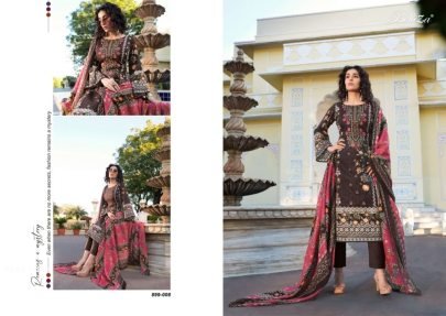 Belliza Designer Studio Brings NAIRA VOL 44 Cotton Dress Material