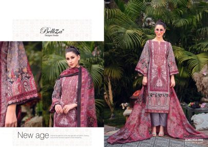 Belliza Designer Studio Present NAIRA VOL 45 Cotton Digital Print Dress Material