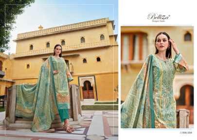 Belliza Designer Studio Presents Naira Vol-42 Premium Designer Collection Top: 100% Pure Cotton Digital Prints With Exclusive Heavy Self Embroidery (2