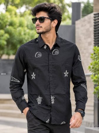 Black Premium Mens Shirt