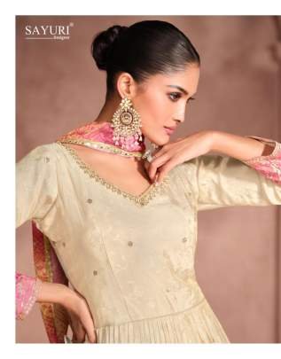 Branded Gunjan Wedding Pure Silk Anarkali Gown With Dupatta