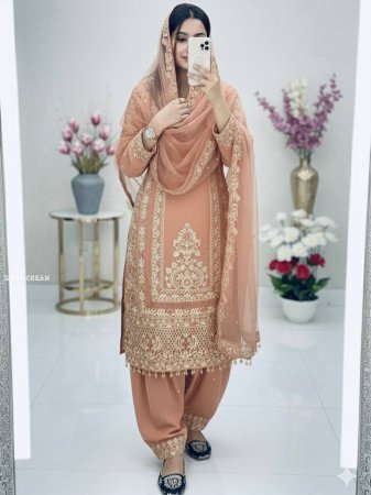 Bridal Style Embroidered Palazzo Suit Collection