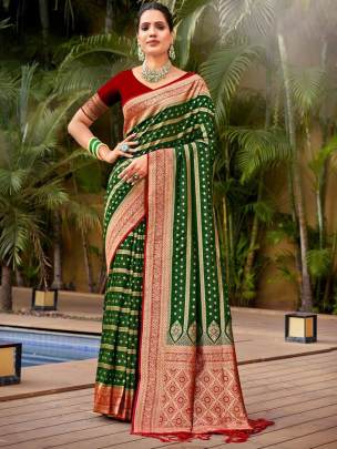 Bunawat Pratibha Silk Series 1001 1006 Banarasi Silk Saree 