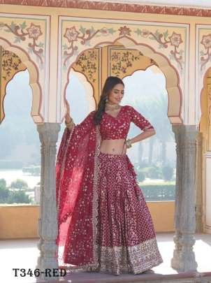 Buy Fashionable Rani Pure Viscose Lehenga Choli
