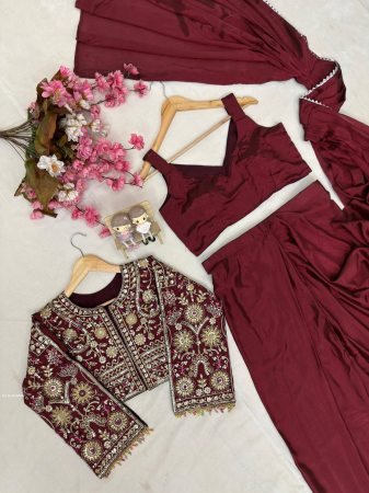 Buy New Ready to Wear Lehenga Saree At Fab Funda