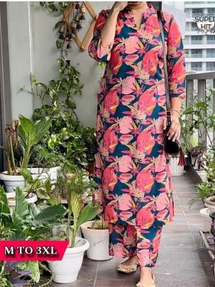 color SWARNA  Hevay Rayon co ord set