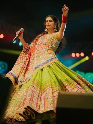 Colorful Traditional Navratri Chaniya Choli