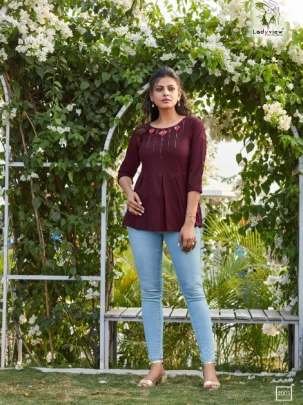 Cool Crush Vol 2 Stylish Rayon Short Top by Ladyview