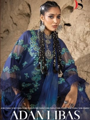 Cotton Embroidery Dress Material Adan Libas Super Hit Lawn 24 By Deepsy Suits