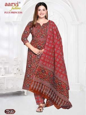 Designer Aarvi Plus Princess Vol 2 Catalog Kurti Pant Dupatta Set