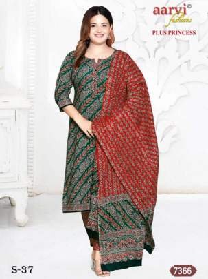 Designer Aarvi Plus Princess Vol 2 Catalog Kurti Pant Dupatta Set