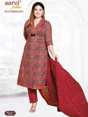 Designer Aarvi Plus Princess Vol 2 Catalog Kurti Pant Dupatta Set
