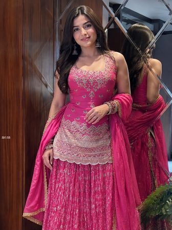 Designer Party Wear Lehenga  At Fab Funda