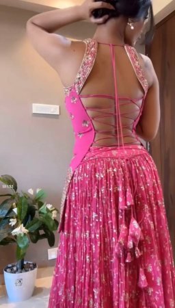 Designer Party Wear Lehenga  At Fab Funda