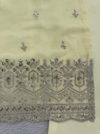 Stylish Yellow Embroidered Kurta Set with Elegant Matching Dupatta