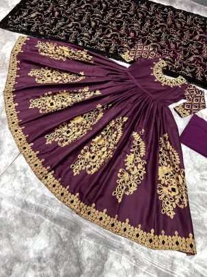Elegant Ethnic Wear Anarkali Gown