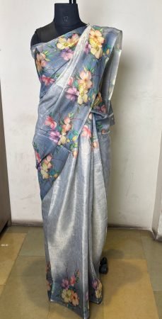 Elegant Floral Printed Saree for Women