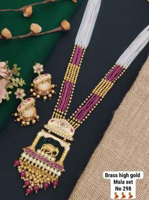 Elephant Shape Necklace And Earrings Set