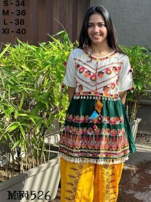 Embroidered Kedias and Tulip Pants Pure Khadi