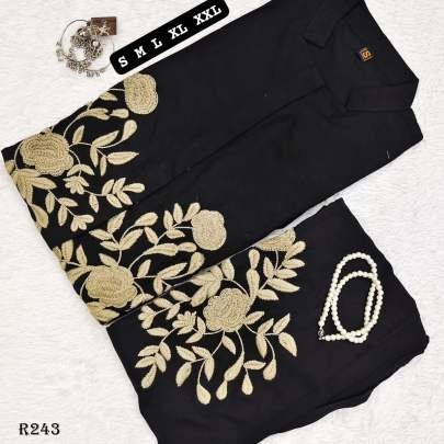 Embroidery Work Rich Look Imported Cord Set