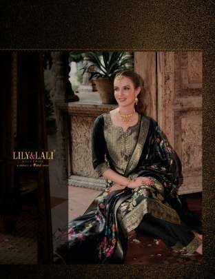 Ethnic Wear Black Colour Kurti Pant With Dupatta