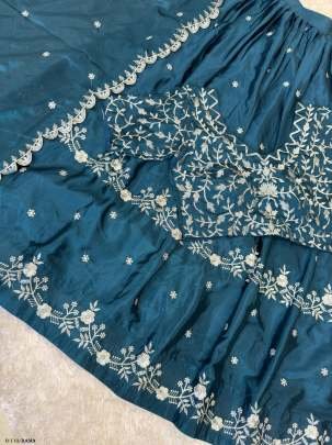 Exclusive Best Quality Rama Lehenga