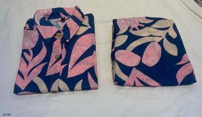 Exclusive Black Co ord Set With Digital Print