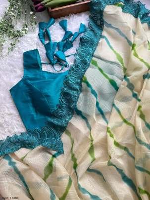 Exclusive Collection Heavy Border Rama Saree