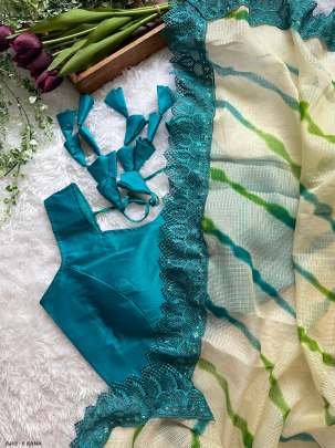 Exclusive Collection Heavy Border Rama Saree