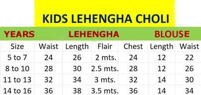 Exclusive Kids Girls Heavy Georgette Lehenga Choli