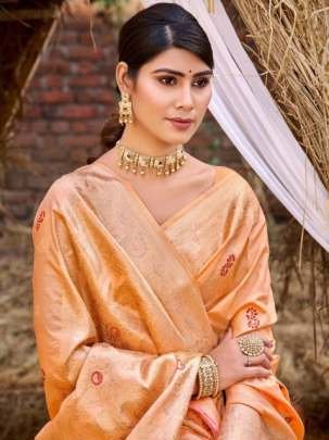 Exclusive Manju Silk Designer Silk Saree By Bunawat Brand