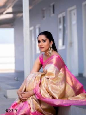 Exclusive Rich Pallu Soft Lichi Silk Saree