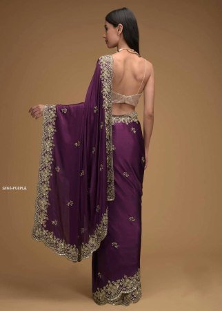 Fab Funda Launching A New Designer Heavy Embroidery Work Blouse Saree