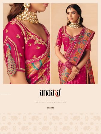 Tathasu Launch New Rani Pink Dola Silk Saree