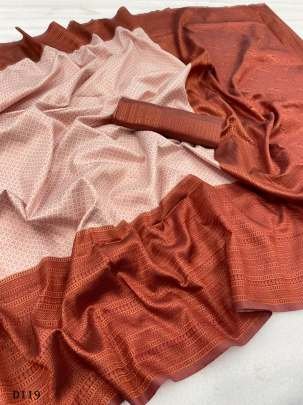 Fancy Banarasi Soft Silk Saree With Beautiful Work