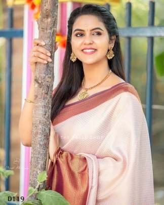 Fancy Banarasi Soft Silk Saree With Beautiful Work
